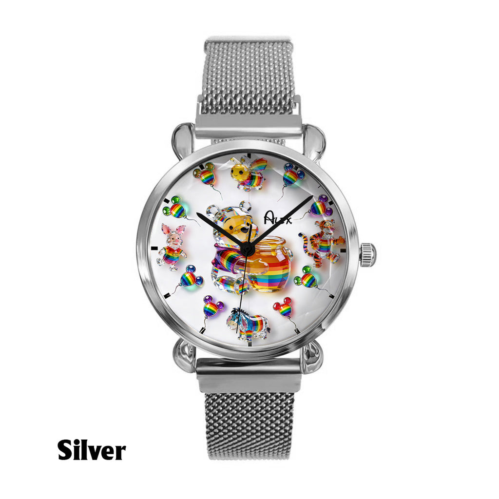 Personalized LGBT Support Women's Watch Custom Name Gift Women Hand Watch GradoCreations