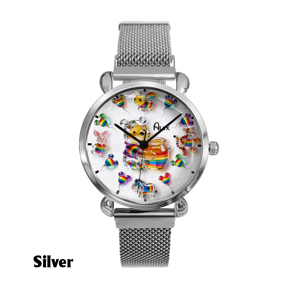 Personalized LGBT Support Women's Watch Custom Name Gift Women Hand Watch GradoCreations