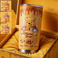 Personalized Mama Bear Yellow Tumbler Custom Name Gift for Mom Tumbler GradoCreations