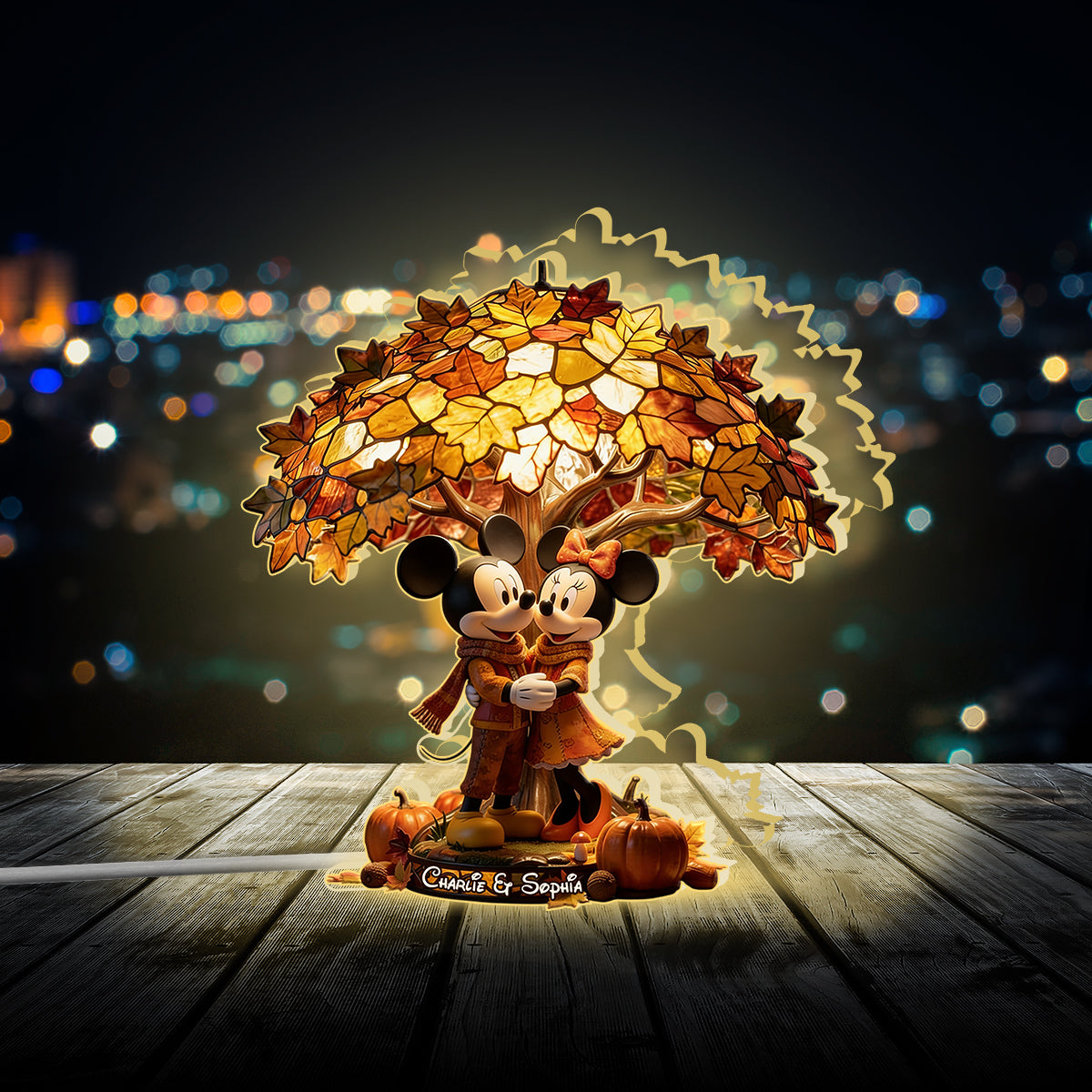 Personalized Acrylic LED Night Light Custom Shape Gift for Kids Acrylic LED Night Light GradoCreations