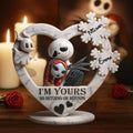 Personalized Nightmare Before Christmas Acrylic Plaque Unique Gift Custom Shaped Acrylic Plaque GradoCreations