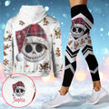 Personalized Nightmare Before Christmas Hoodie & Leggings Set Hoodie & Leggings GradoCreations