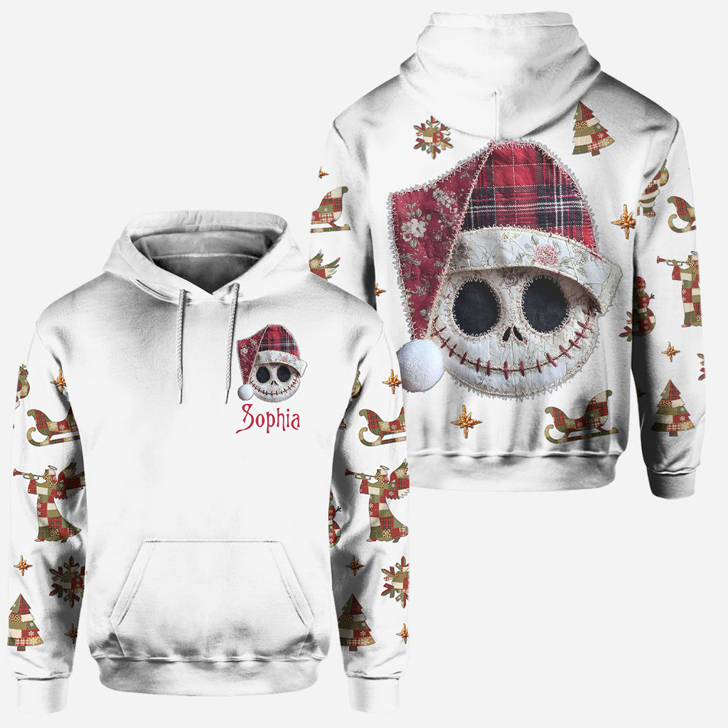 Personalized Nightmare Before Christmas Hoodie & Leggings Set Hoodie & Leggings GradoCreations