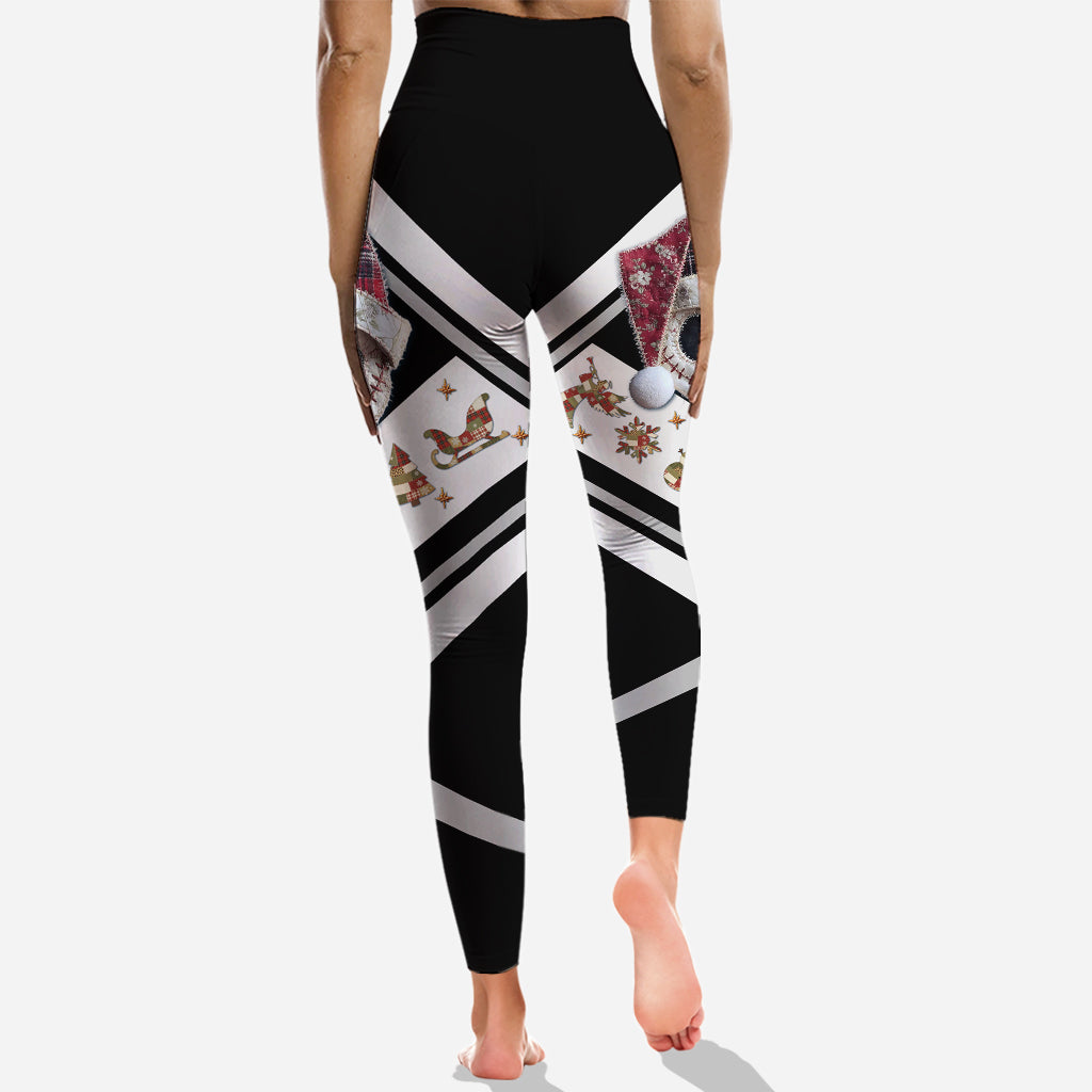Personalized Nightmare Before Christmas Hoodie & Leggings Set Hoodie & Leggings GradoCreations