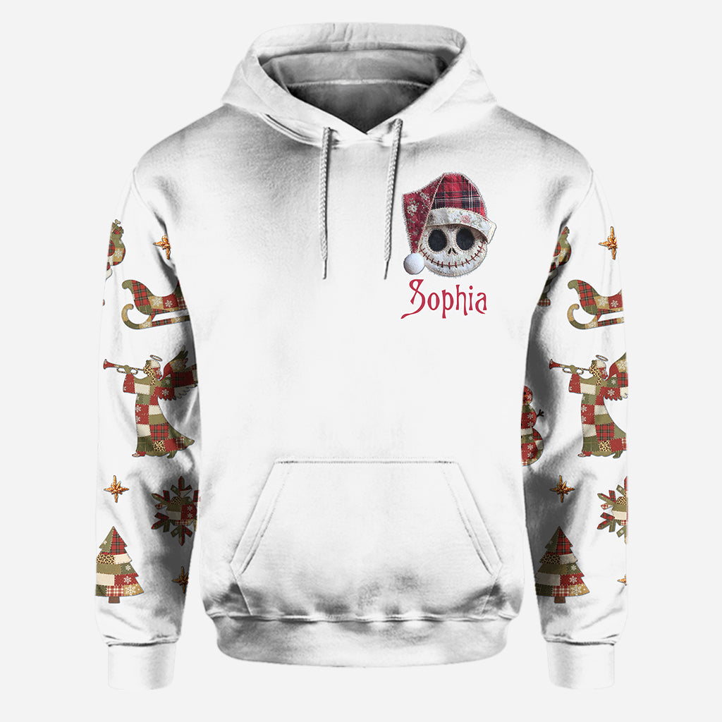 Personalized Nightmare Before Christmas Hoodie & Leggings Set Hoodie & Leggings GradoCreations