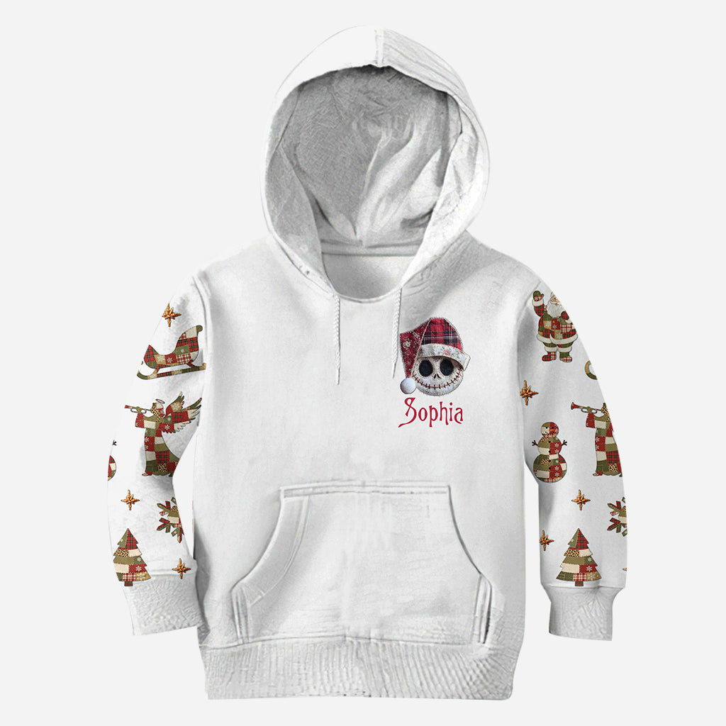 Personalized Nightmare Before Christmas Hoodie & Leggings Set Hoodie & Leggings GradoCreations