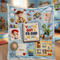 Personalized Kids Blanket You've Got A Friend In Me Gift Blanket GradoCreations