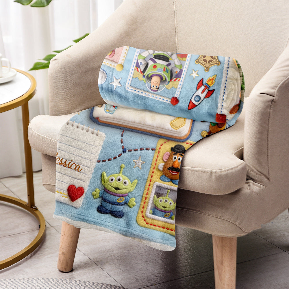 Personalized Kids Blanket You've Got A Friend In Me Gift Blanket GradoCreations