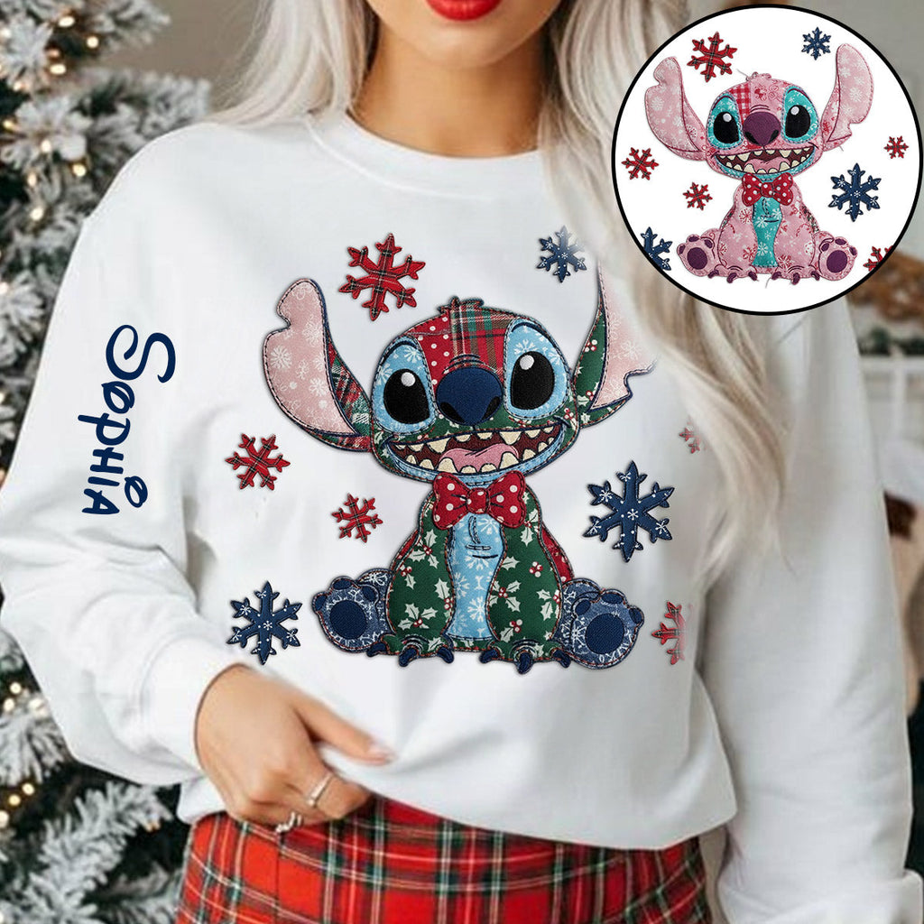Personalized Ohana Ugly Sweater Custom Name Holiday Gift Ugly Sweater GradoCreations