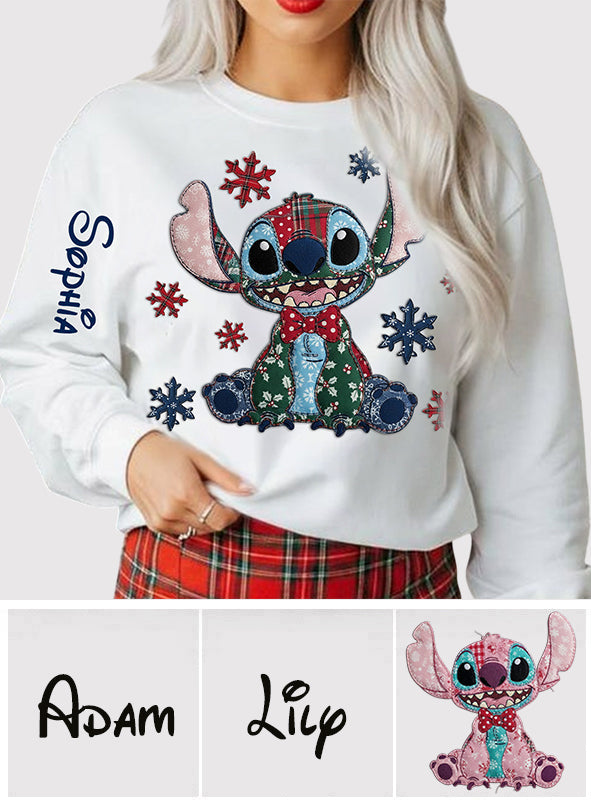 Personalized Ohana Ugly Sweater Custom Name Holiday Gift Ugly Sweater GradoCreations