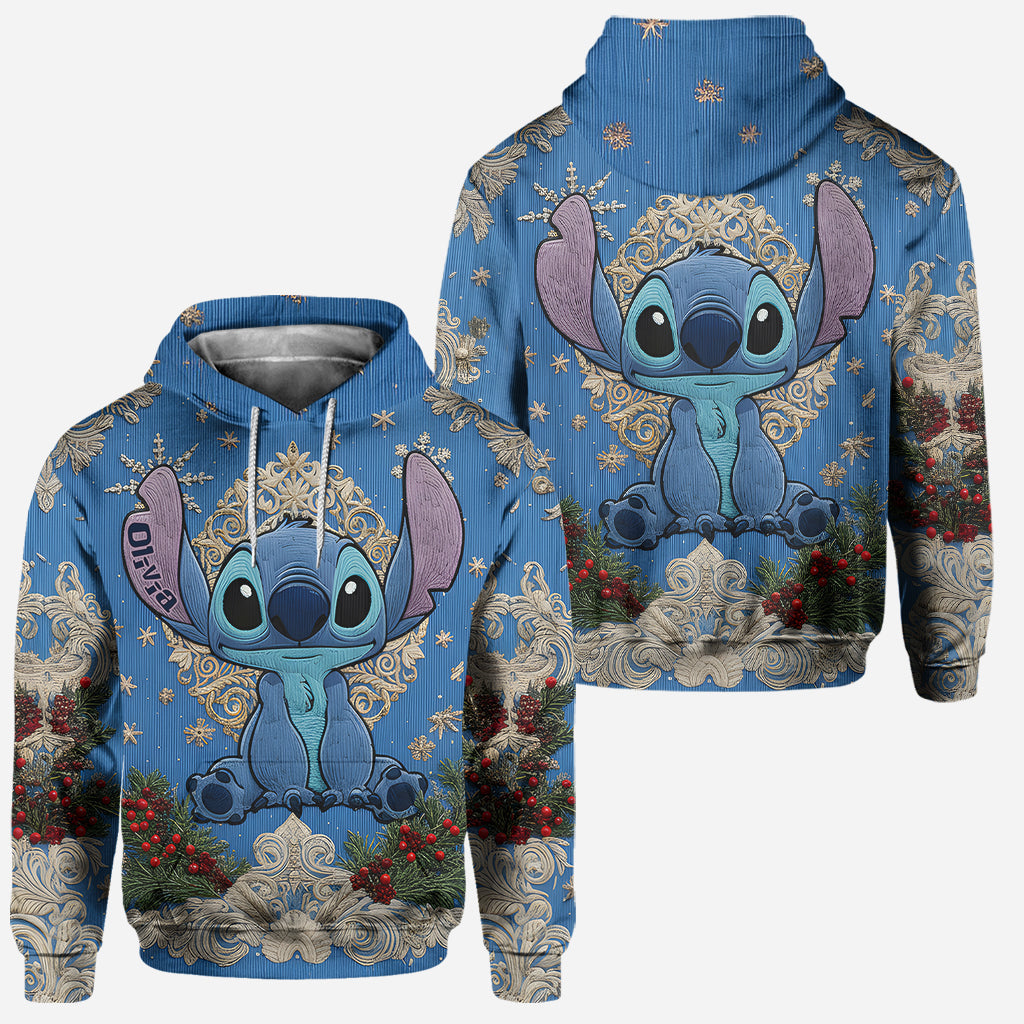 Personalized Ohana Hoodie and Leggings Set for Christmas Hoodie & Leggings GradoCreations