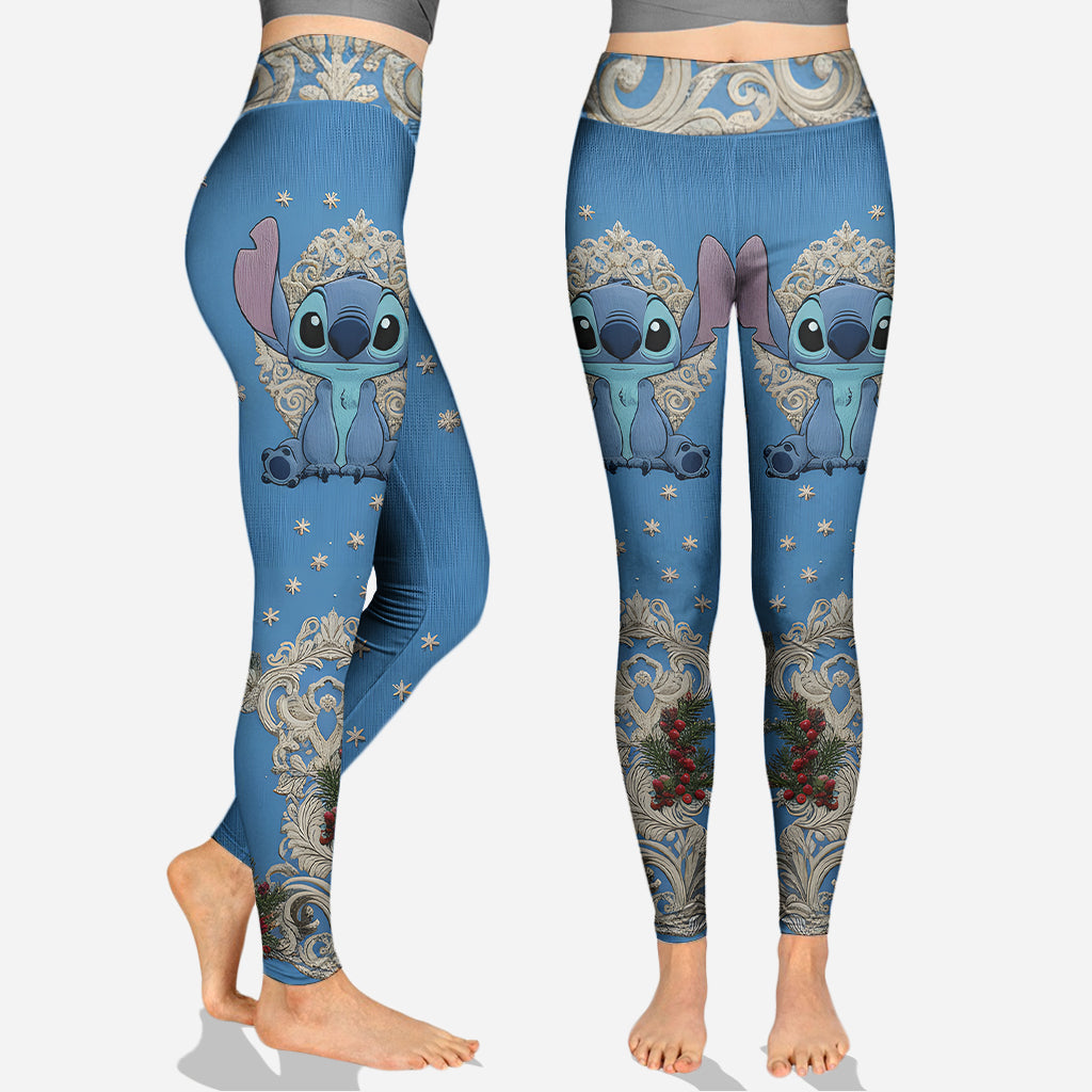 Personalized Ohana Hoodie and Leggings Set for Christmas Hoodie & Leggings GradoCreations