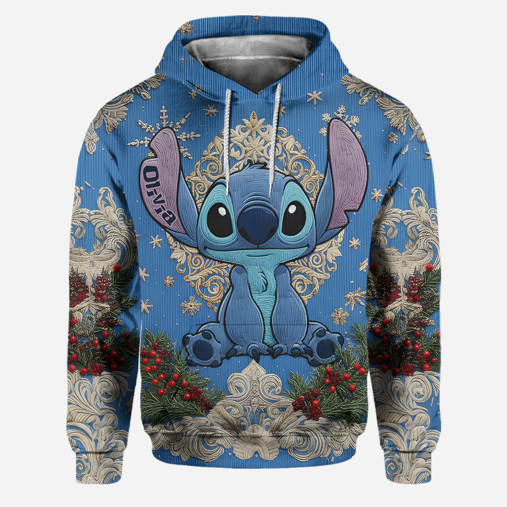 Personalized Ohana Hoodie and Leggings Set for Christmas Hoodie & Leggings GradoCreations