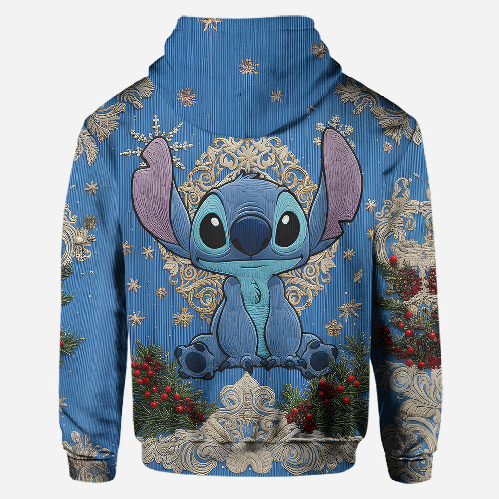 Personalized Ohana Hoodie and Leggings Set for Christmas Hoodie & Leggings GradoCreations