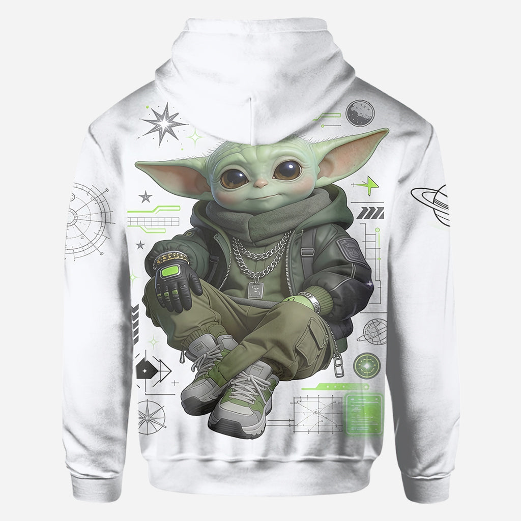 Personalized Cool Green Alien All Over Shirt Unique Gift All Over Shirt GradoCreations