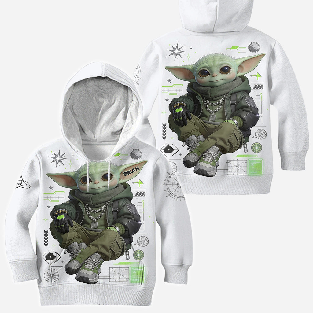 Personalized Cool Green Alien All Over Shirt Unique Gift All Over Shirt GradoCreations