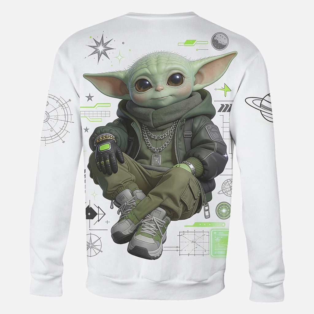 Personalized Cool Green Alien All Over Shirt Unique Gift All Over Shirt GradoCreations