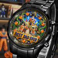 Personalized Best Dad Ever Hand Watch Custom Gift for Father's Day