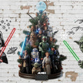 Personalized Star Wars Cut Metal Sign Custom Name for Christmas Cut Metal Sign GradoCreations