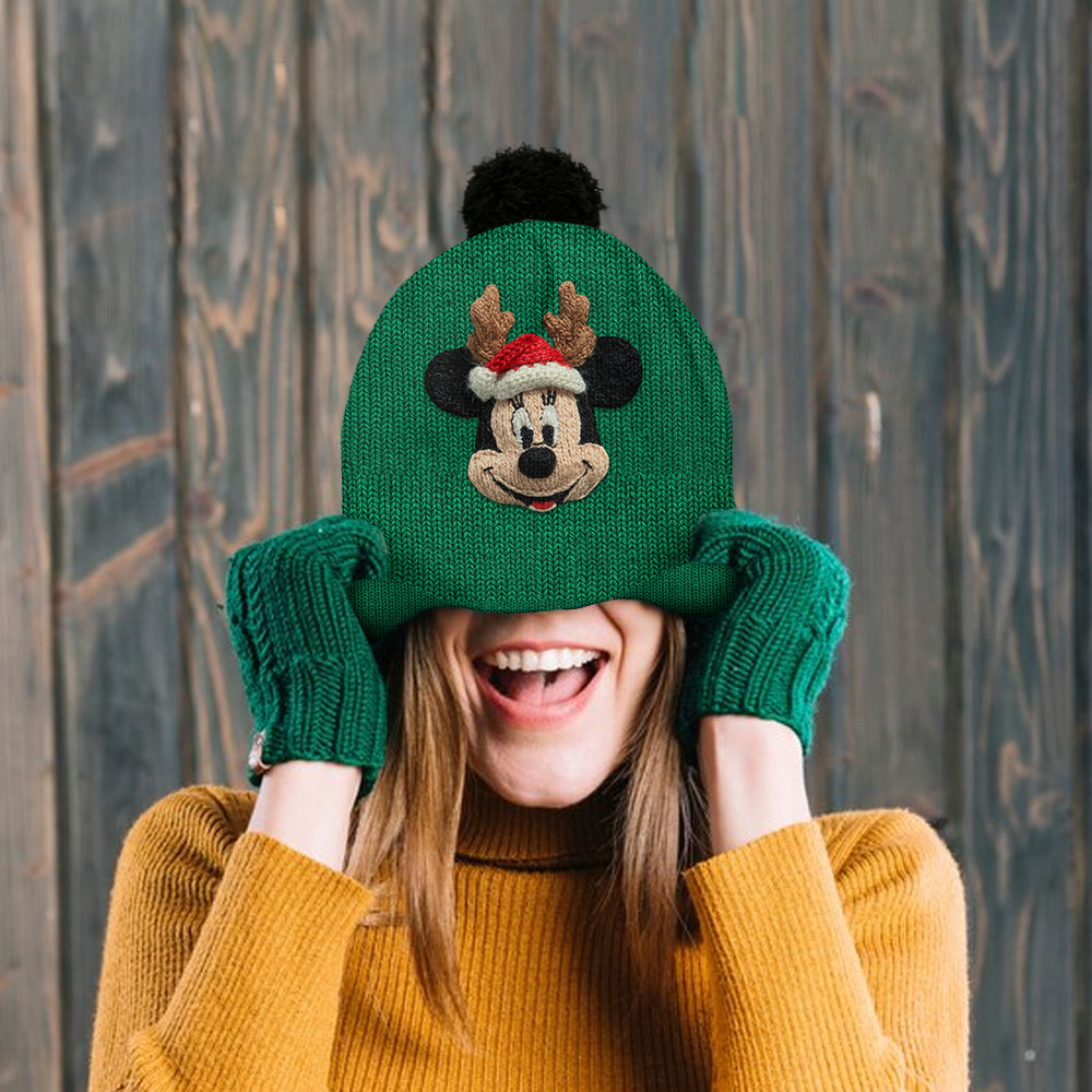 Personalized Disney Character Beanie Hat for Kids & Adults - Christmas Gift Beanie Hat GradoCreations