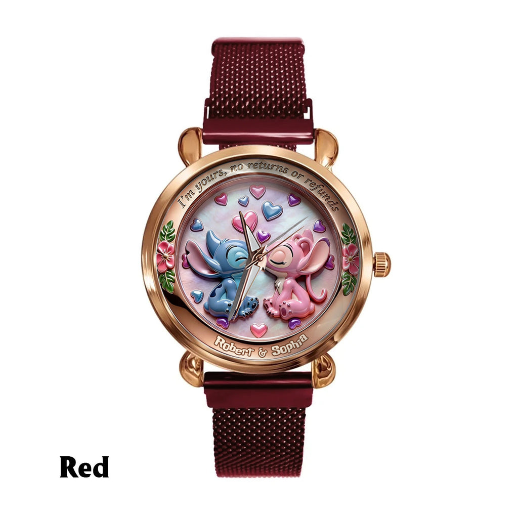 Personalized Ohana Women Hand Watch Custom Name Gift Women Hand Watch GradoCreations