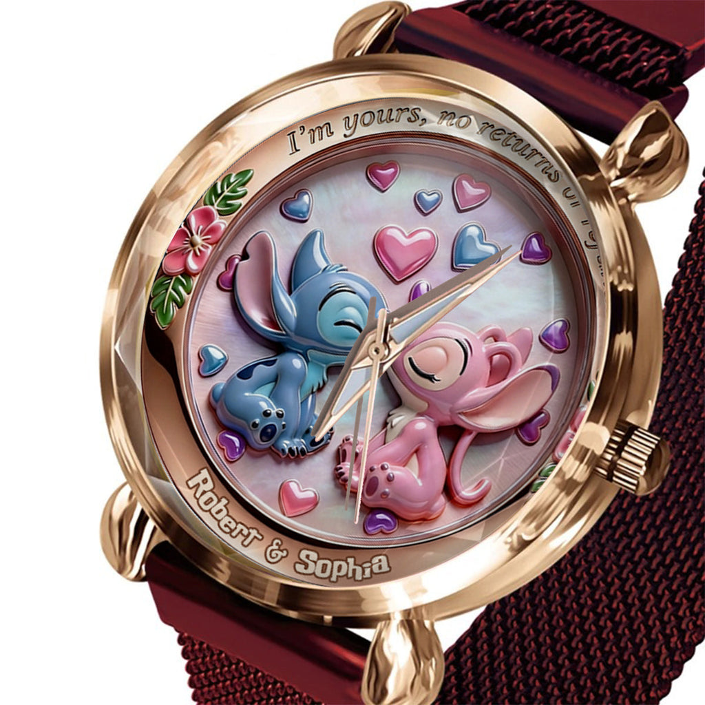 Personalized Ohana Women Hand Watch Custom Name Gift Women Hand Watch GradoCreations