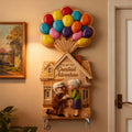 Personalized Custom Shaped Key Rack for Couples Home Decor Custom Shaped Key Rack GradoCreations