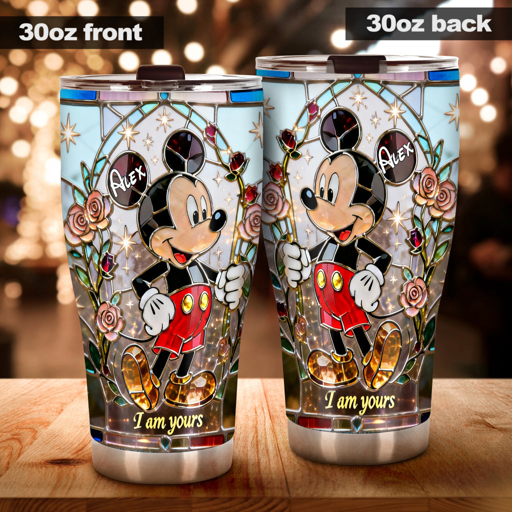 Personalized Mickey & Minnie Tumbler Magic Drinkware Gift Tumbler GradoCreations