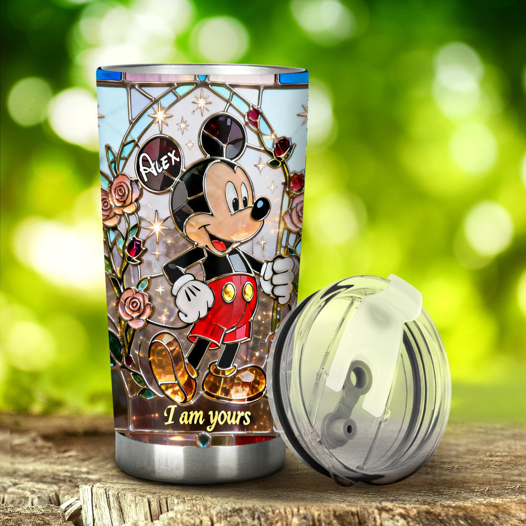 Personalized Mickey & Minnie Tumbler Magic Drinkware Gift Tumbler GradoCreations