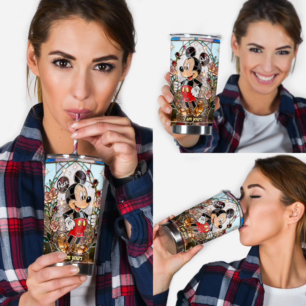 Personalized Mickey & Minnie Tumbler Magic Drinkware Gift Tumbler GradoCreations