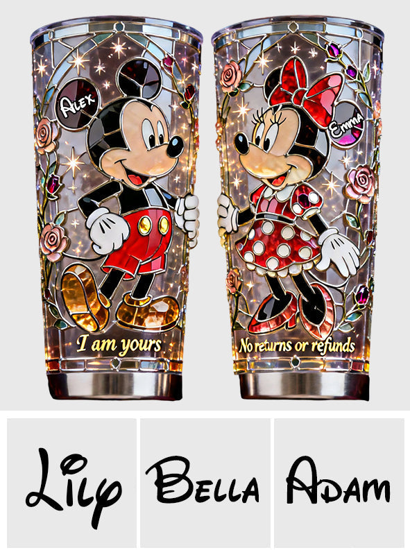 Personalized Mickey & Minnie Tumbler Magic Drinkware Gift Tumbler GradoCreations
