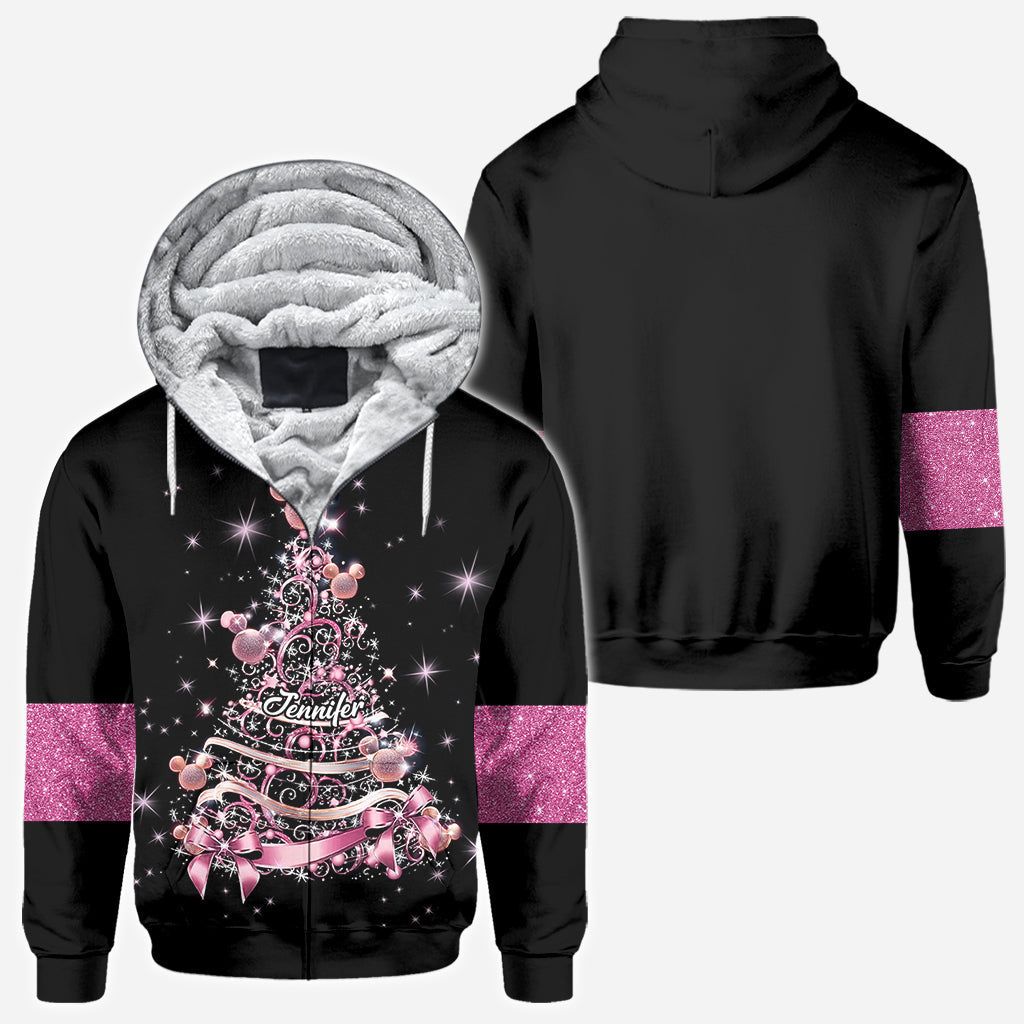 Personalized Christmas Tree All Over Shirt Custom Name Gift All Over Shirt GradoCreations