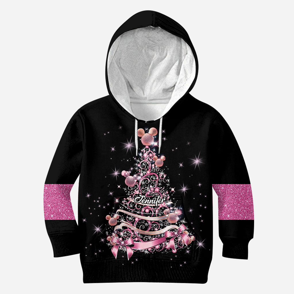 Personalized Christmas Tree All Over Shirt Custom Name Gift All Over Shirt GradoCreations