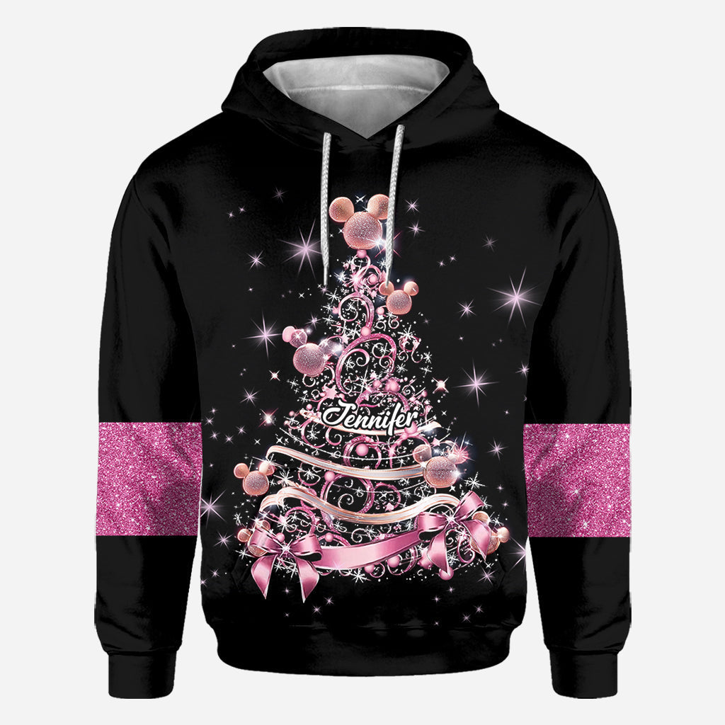 Personalized Christmas Tree All Over Shirt Custom Name Gift All Over Shirt GradoCreations