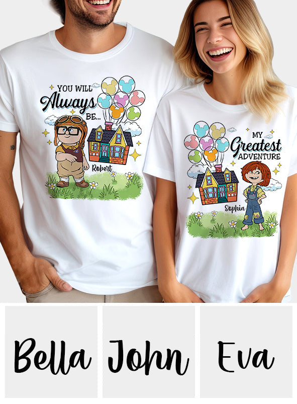 Personalized Couple All Over Shirt Custom Design Gift All Over Shirt GradoCreations