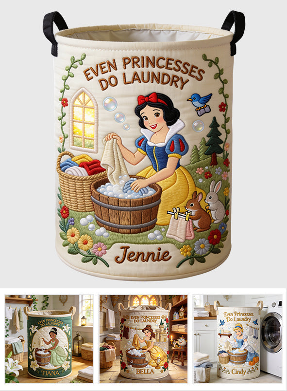 Personalized Princess Laundry Basket Custom Design Gift for Kids Laundry Basket GradoCreations