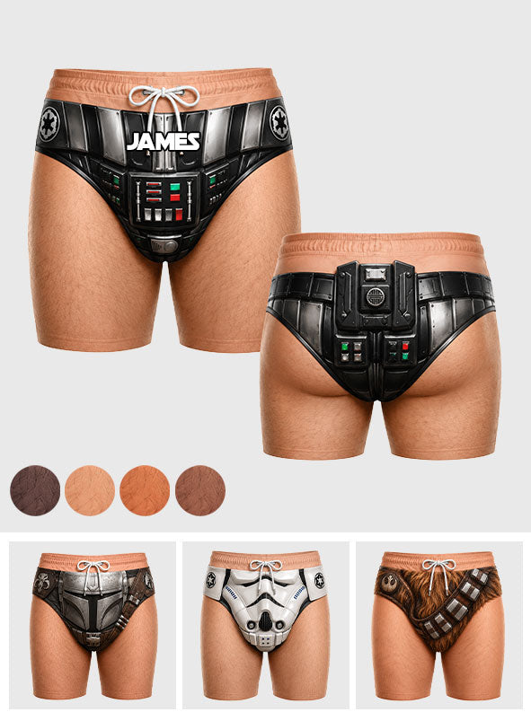 Personalized Funny 3D Printed Men's Shorts Custom Name Gift Men Shorts GradoCreations