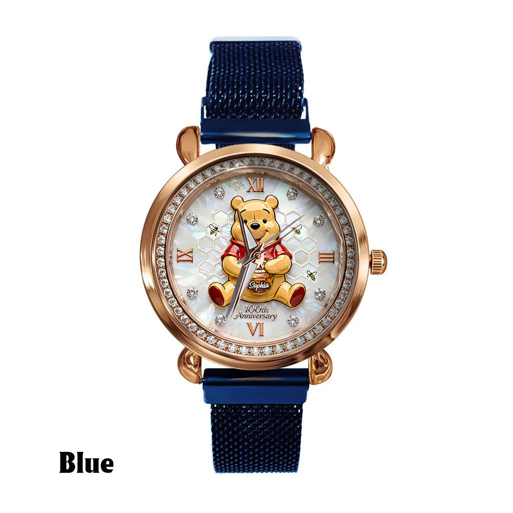 Personalized Winnie the Pooh 100th Anniversary Women's Watch Women Hand Watch GradoCreations