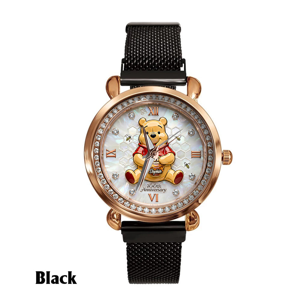 Personalized Winnie the Pooh 100th Anniversary Women's Watch Women Hand Watch GradoCreations