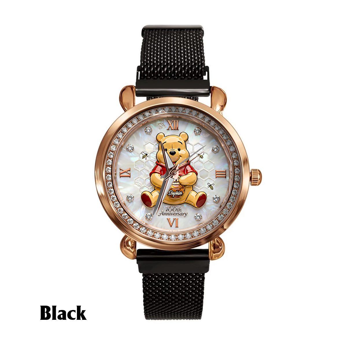 Personalized Winnie the Pooh 100th Anniversary Women's Watch Women Hand Watch GradoCreations