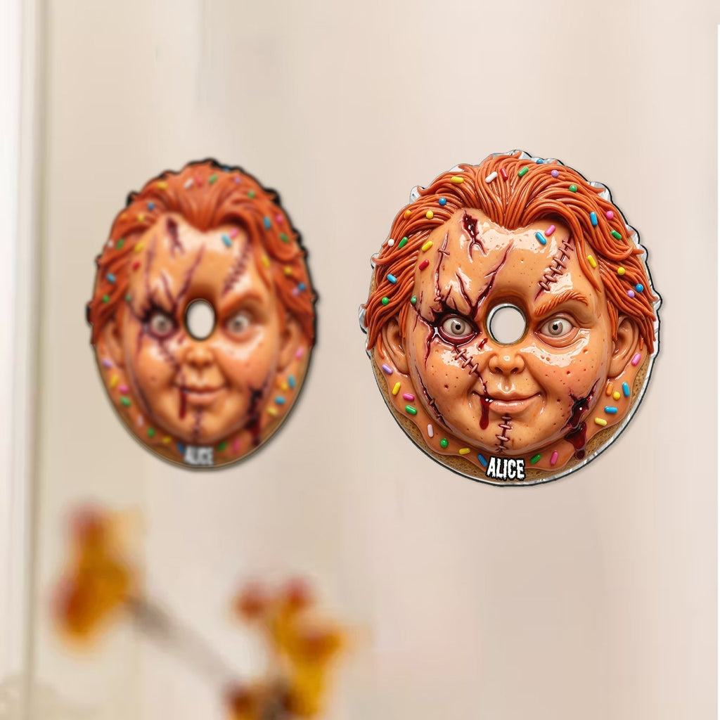 Personalized Funny Horror Food Acrylic Fridge Magnet Gift for Family Fridge Magnet GradoCreations