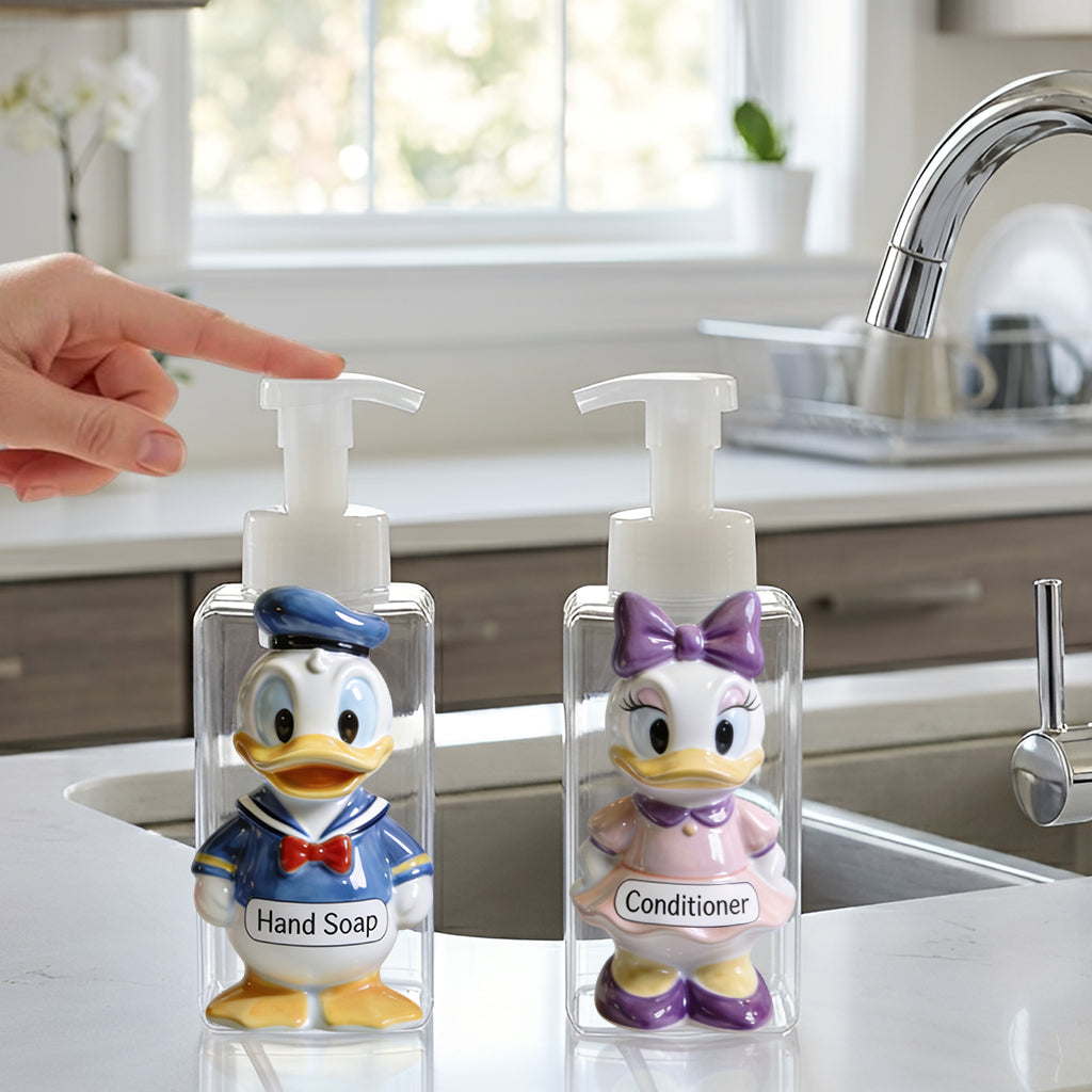 Personalized 3D Disney Character Pump Dispenser for Kids Pump Dispenser GradoCreations