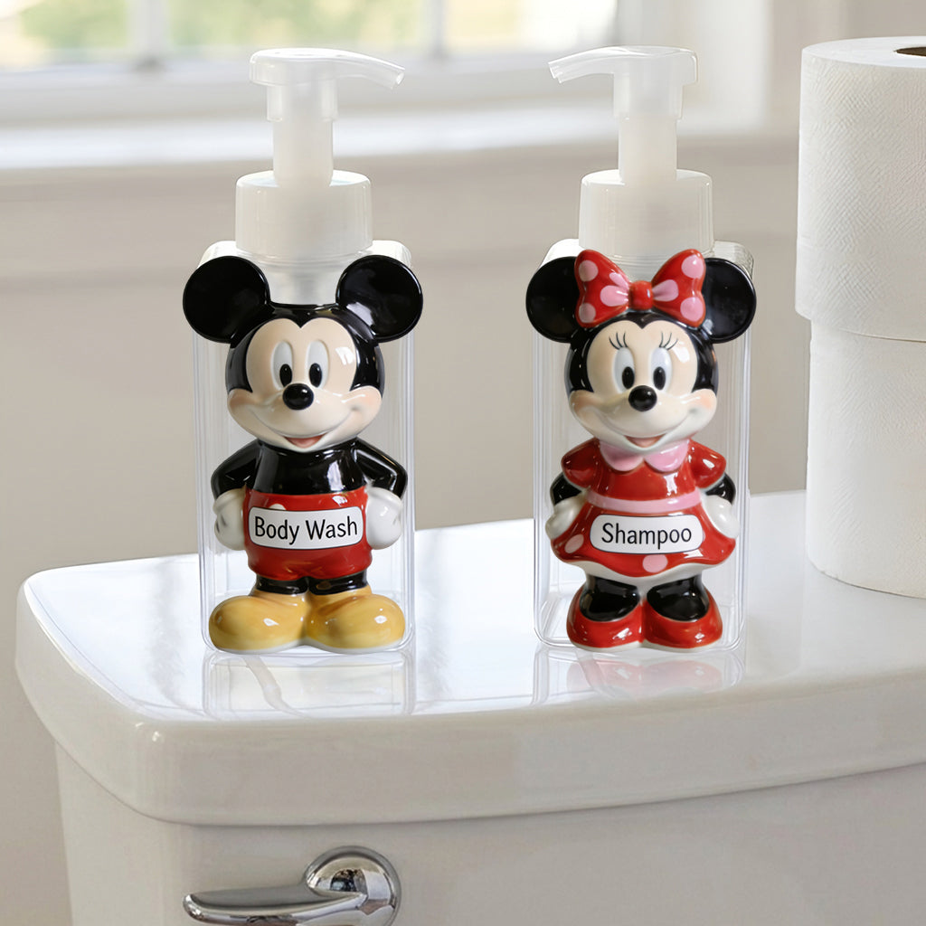 Personalized 3D Disney Character Pump Dispenser for Kids Pump Dispenser GradoCreations