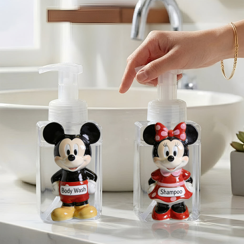 Personalized 3D Disney Character Pump Dispenser for Kids Pump Dispenser GradoCreations