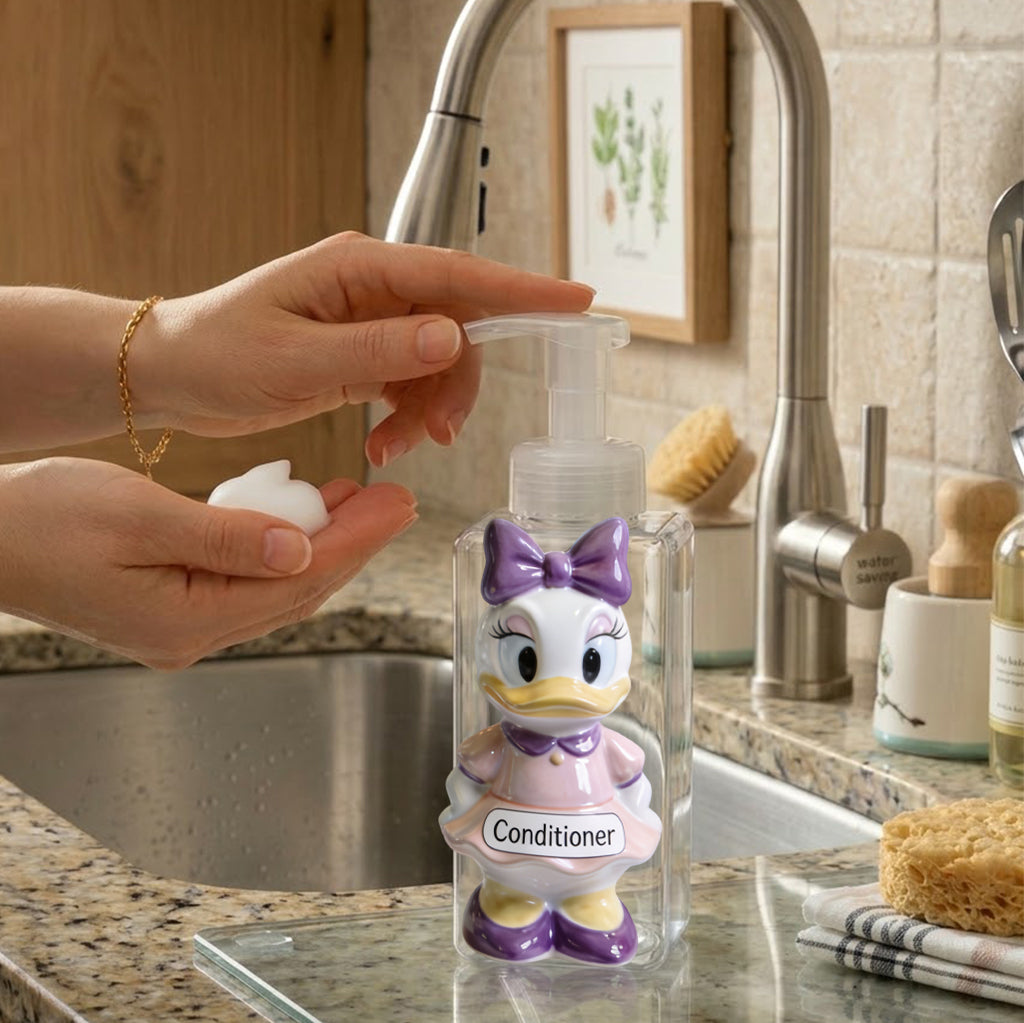Personalized 3D Disney Character Pump Dispenser for Kids Pump Dispenser GradoCreations
