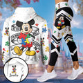 Personalized Autism Awareness Hoodie & Leggings Set for Her Hoodie & Leggings GradoCreations