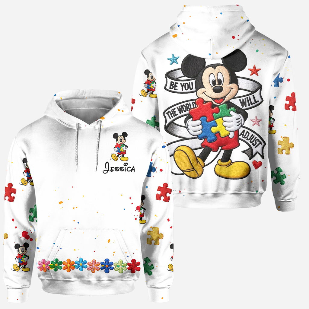 Personalized Autism Awareness Hoodie & Leggings Set for Her Hoodie & Leggings GradoCreations