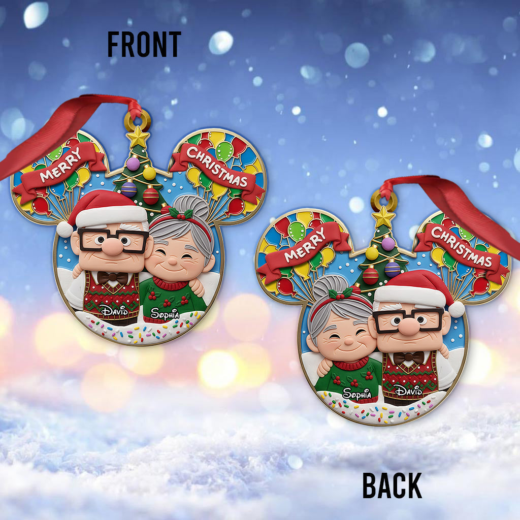 Personalized Mickey Mouse Christmas Ornament Custom Name Gift Ornament GradoCreations