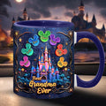 Personalized Accent Mug Best Grandma Ever Custom Names Gift Accent Mug GradoCreations