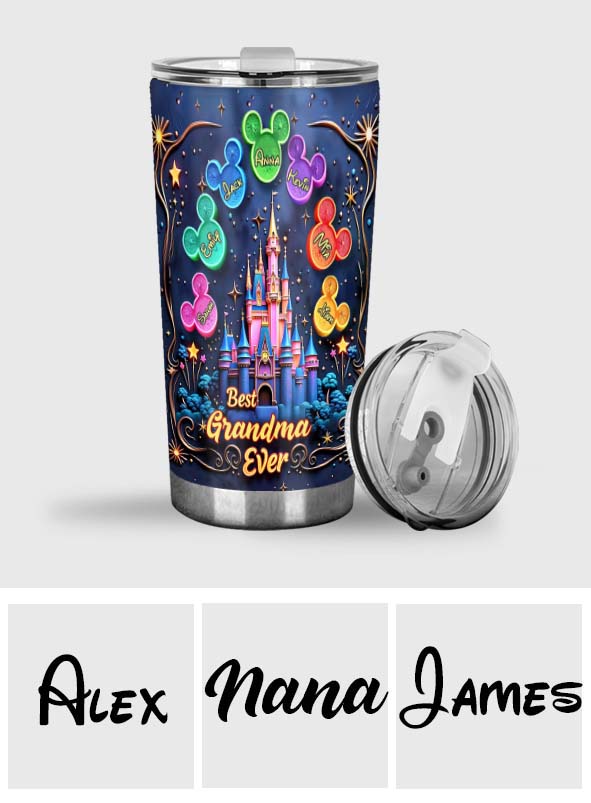 Personalized Best Grandma Ever Mouse Tumbler Gift for Mom Tumbler GradoCreations